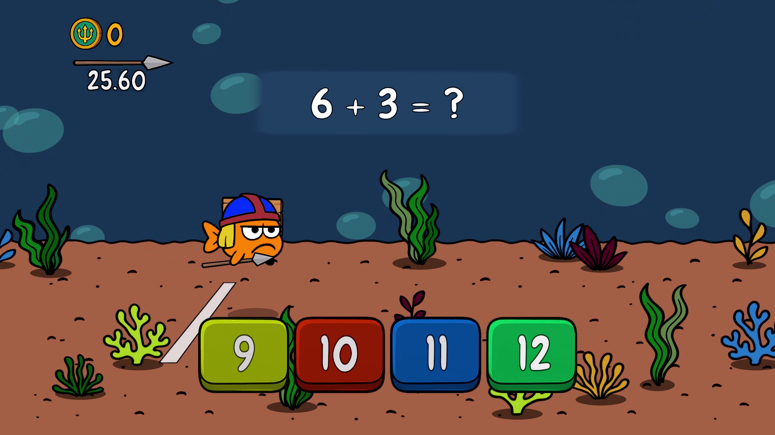 FISH SPEAR MATH screenshot 2
